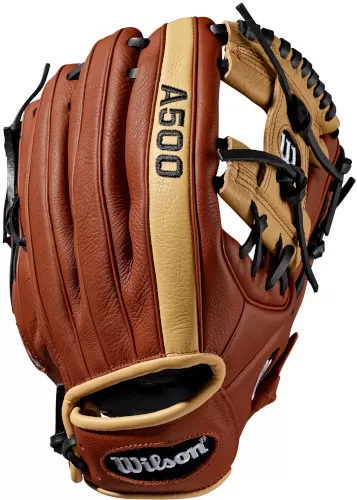11 Inch Wilson A500 WTA05RB1911 Youth Infield Baseball Glove 3 11 Inch Wilson A500 WTA05RB1911 Youth Infield Baseball Glove