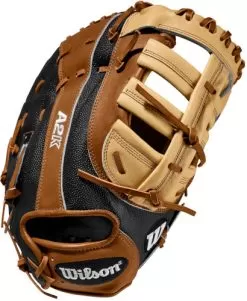 12.5 Inch Wilson A2K SuperSkin WTA2KRB202820SS Adult Firstbase Baseball Mitt