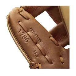 2022 WILSON A2000 1786 11.5" INFIELD BASEBALL GLOVE -Baseball Shop 56c1a4fb481fdff39e04c9e600e44dddee36e39a WBW100390 6 A2000 Leather 1786 IF 115 Blonde SaddleTan
