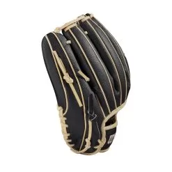 2021 Wilson A2000 B2SS 12" SuperSkin Pitcher's Baseball Glove: WBW10010012 -Baseball Shop WBW100100 3 A2000 P B2SS 12 BlackSS Blonde.png.cq5dam.web .1200.1200