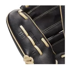 2021 Wilson A2000 B2SS 12" SuperSkin Pitcher's Baseball Glove: WBW10010012 -Baseball Shop WBW100100 6 A2000 P B2SS 12 BlackSS Blonde.png.cq5dam.web .1200.1200