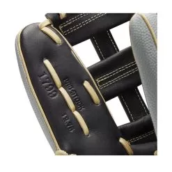 2021 Wilson A2000 1799SS 12.75" SuperSkin Outfield Baseball Glove: WBW1001121275 -Baseball Shop WBW100112 6 A2000 OF 1799SS 1275 Black GreySS Blonde.png.cq5dam.web .1200.1200