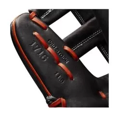 2022 Wilson A2000 1716 11.5" Infield Baseball Glove: WTA20RB221716 -Baseball Shop WBW100389 6 A2000 Leather 1716 IF 115 Black Copper.png.cq5dam.web .1200.1200