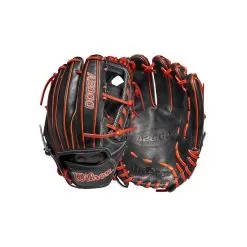2022 Wilson A2000 1716 11.5" Infield Baseball Glove: WTA20RB221716 -Baseball Shop WBW100389 8 A2000 Leather 1716 IF 115 Black Copper.png.cq5dam.web .1200.1200