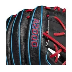 2022 Wilson A2000 PFX2SS 11" Infield Baseball Glove: WTA20RB22PFX2SS -Baseball Shop WBW100397 5 A2000 Pedroia Fit X2 SS 11 BlackSS Red Blue.png.cq5dam.web .1200.1200