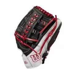 2022 Wilson A1000 PF1892 12.25" Outfield Baseball Glove: WTA10RB22PF1892 -Baseball Shop WBW100407 2 A1000 PF 1892 OF 1225 Black White Red.png.cq5dam.web .1200.1200