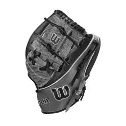 2023 Wilson A2K SC1787SS 11.75" Infield Baseball Glove: WBW1008921175 -Baseball Shop WBW100892 2 A2K IF 1787SC 1175 BlackSS GreyDimple Grey.png.cq5dam.web .1200.1200