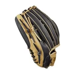 2023 Wilson A2000 1810 Super Skin 12.75" Outfield Baseball Glove: WBW1009731275 -Baseball Shop WBW100973 3 2023 A2000 OF 1810SS 1275 Black BlackSS Blonde.png.cq5dam.web .1200.1200