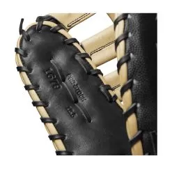 2023 Wilson A2000 1679 Super Skin 12.5" Baseball First Base Mitt: WBW100979125 -Baseball Shop WBW100979 6 A2000 1B 1679SS 125 Black BlackSS Blonde.png.cq5dam.web .1200.1200