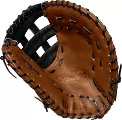 WILSON 2020 A2000 2013 12.5" FIRST BASE BASEBALL MITT -Baseball Shop WTA20RB202013 BROWNBLACK PALM