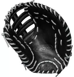 WILSON 2020 A2000 2820SS 12.25" FIRST BASE BASEBALL GLOVE -Baseball Shop WTA20RB202820S S Black PALM