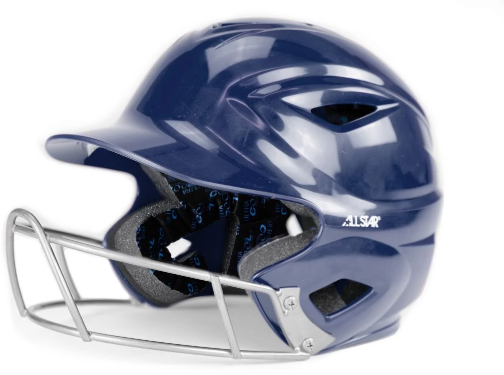 All-Star System 7 BH3010FGAFX Girl's Fastpitch Softball Batting Helmet W/ Facemask 4 All-Star System 7 BH3010FGAFX Girl's Fastpitch Softball Batting Helmet W/ Facemask - Image 2