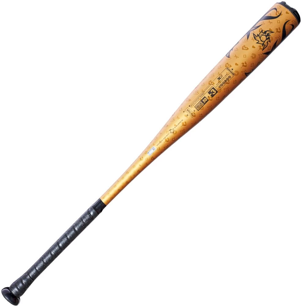 DEMARINI 2023 Voodoo One Gold Adult Balanced BBCOR Baseball Bat (-3oz) WBD2352010 6 DEMARINI 2023 Voodoo One Gold Adult Balanced BBCOR Baseball Bat (-3oz) WBD2352010 - Image 4