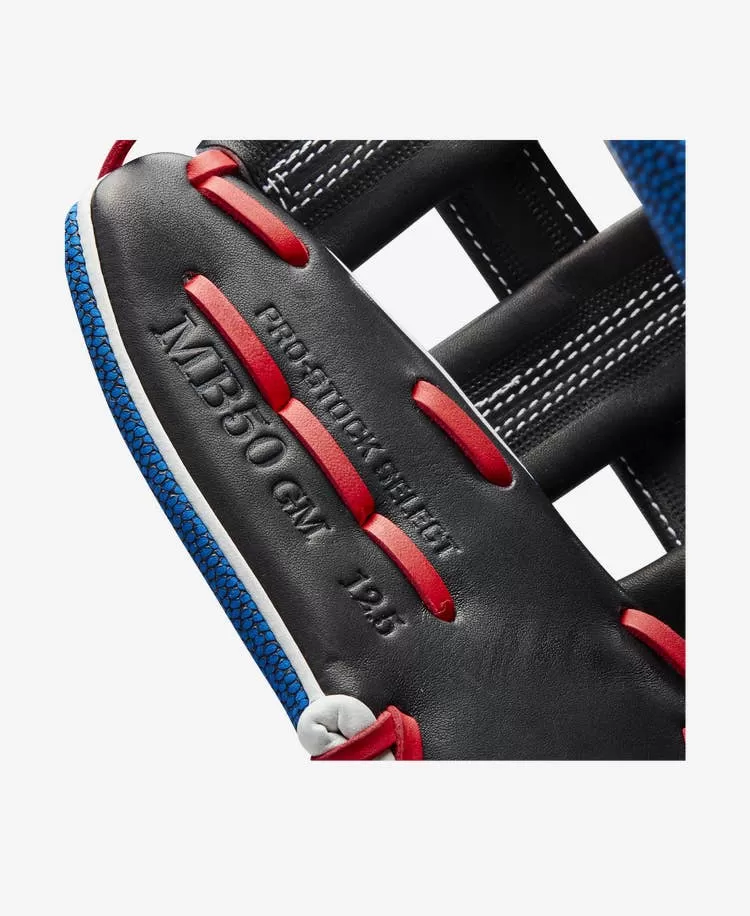 2022 WILSON MOOKIE BETTS A2K MB50 GM 12.5" OUTFIELD BASEBALL GLOVE 9 2022 WILSON MOOKIE BETTS A2K MB50 GM 12.5" OUTFIELD BASEBALL GLOVE - Image 7