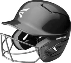 Easton Alpha A168527 Medium/Large Solid Batting Helmet W/ Baseball/Softball Facemask
