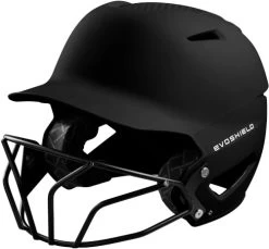EvoShield XVT Matte Batting Helmet W/ Softball Face Guard WTV7135