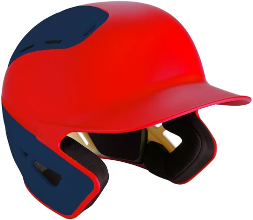 Mizuno B6 380385 Adult Two Tone Matte Batting Helmet 3 Mizuno B6 380385 Adult Two Tone Matte Batting Helmet