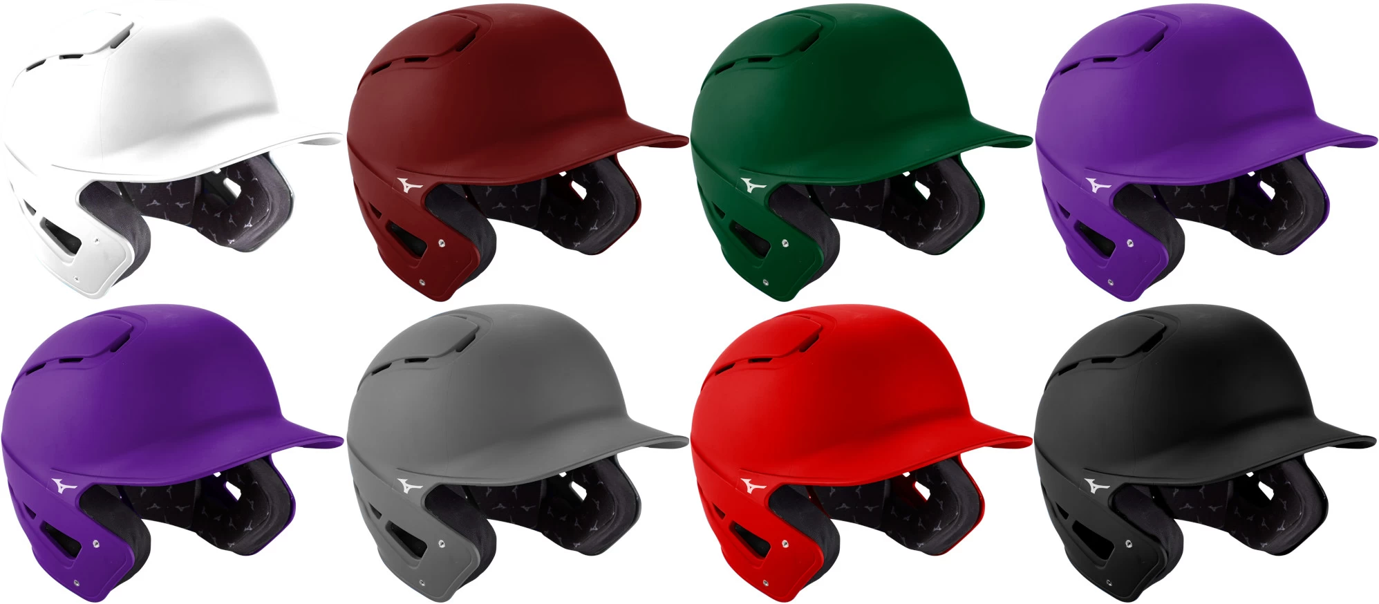 Mizuno B6 380390 Youth Solid Matte Batting Helmet 6 Mizuno B6 380390 Youth Solid Matte Batting Helmet - Image 4