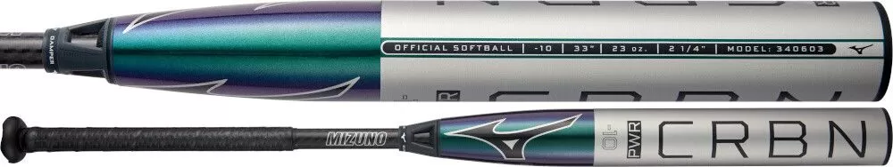 2023 Mizuno F23-PWR CRBN Women's Fastpitch Softball Bat (-10oz) 340603 3 2023 Mizuno F23-PWR CRBN Women's Fastpitch Softball Bat (-10oz) 340603
