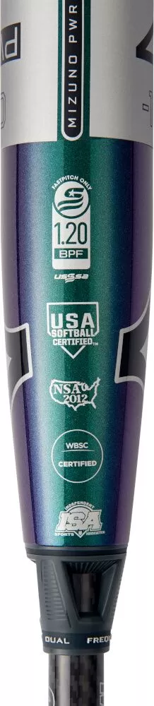 2023 Mizuno F23-PWR CRBN Women's Fastpitch Softball Bat (-10oz) 340603 6 2023 Mizuno F23-PWR CRBN Women's Fastpitch Softball Bat (-10oz) 340603 - Image 4