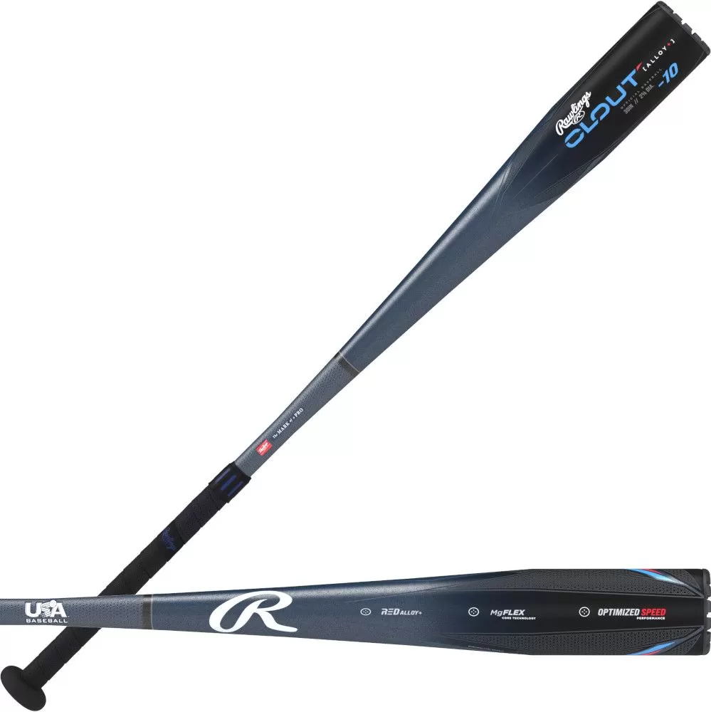 2023 Rawlings Clout USA Balanced Baseball Bat (-10oz) RUS3C10 3 2023 Rawlings Clout USA Balanced Baseball Bat (-10oz) RUS3C10