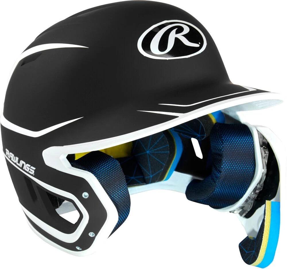Rawlings MACH Adjust Junior Two-Tone Matte Baseball Batting Helmet W/ Adjustable Face Guard MA14J 8 Rawlings MACH Adjust Junior Two-Tone Matte Baseball Batting Helmet W/ Adjustable Face Guard MA14J - Image 6