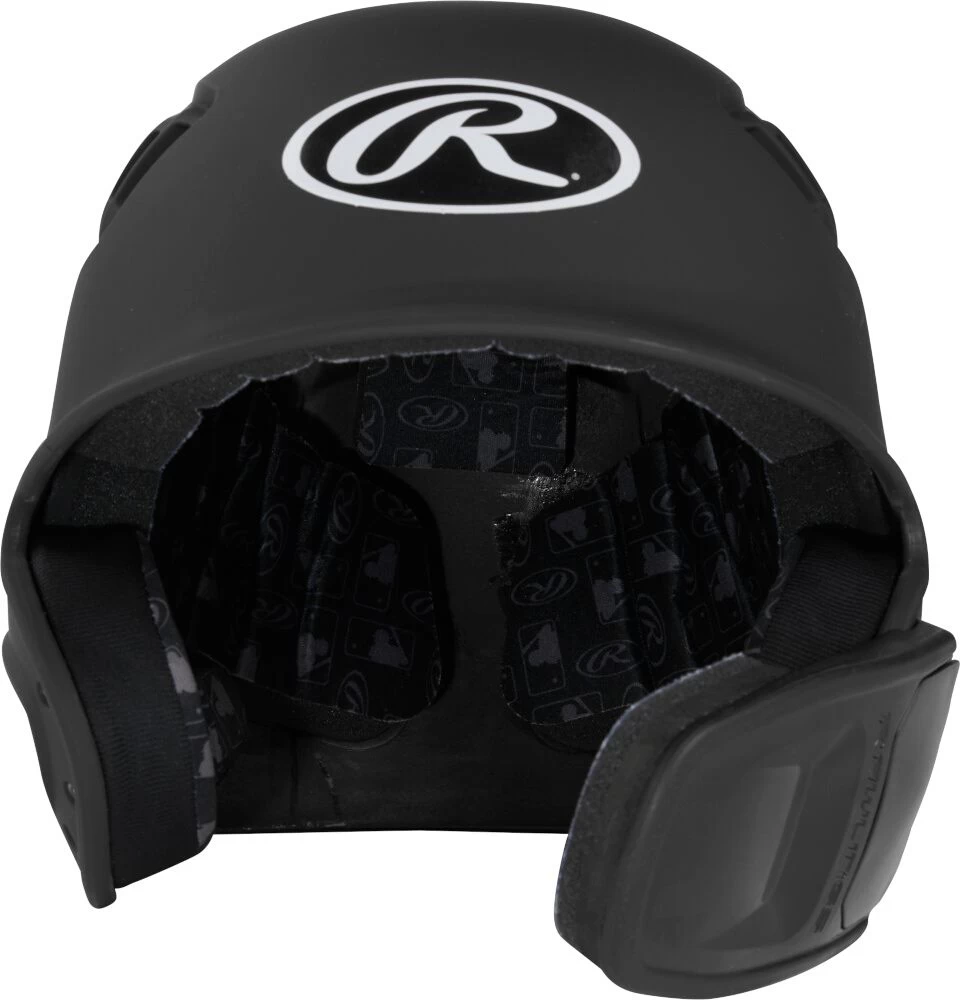 Rawlings R16 Reversible EXT Senior Matte Baseball Batting Helmet W/ Reversible Face Guard R6R07S 3 Rawlings R16 Reversible EXT Senior Matte Baseball Batting Helmet W/ Reversible Face Guard R6R07S