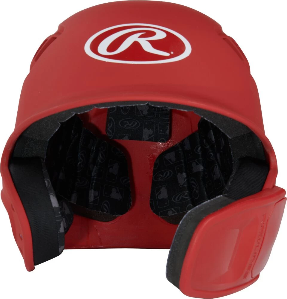 Rawlings R16 Reversible EXT Senior Matte Baseball Batting Helmet W/ Reversible Face Guard R6R07S 6 Rawlings R16 Reversible EXT Senior Matte Baseball Batting Helmet W/ Reversible Face Guard R6R07S - Image 4