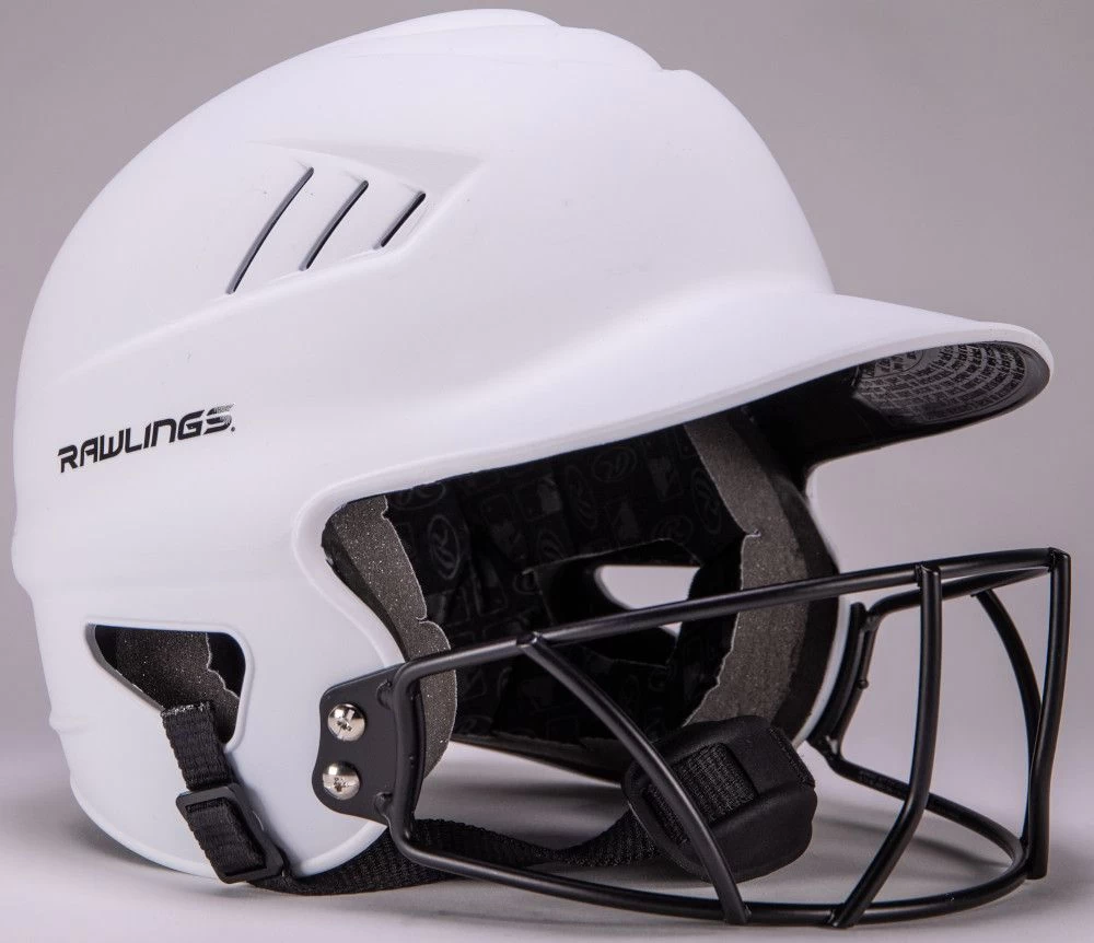 Rawlings Velo Highlighter RCFHLFG Women's Fastpitch Softball Batting Helmet W/ Facemask 6 Rawlings Velo Highlighter RCFHLFG Women's Fastpitch Softball Batting Helmet W/ Facemask - Image 4