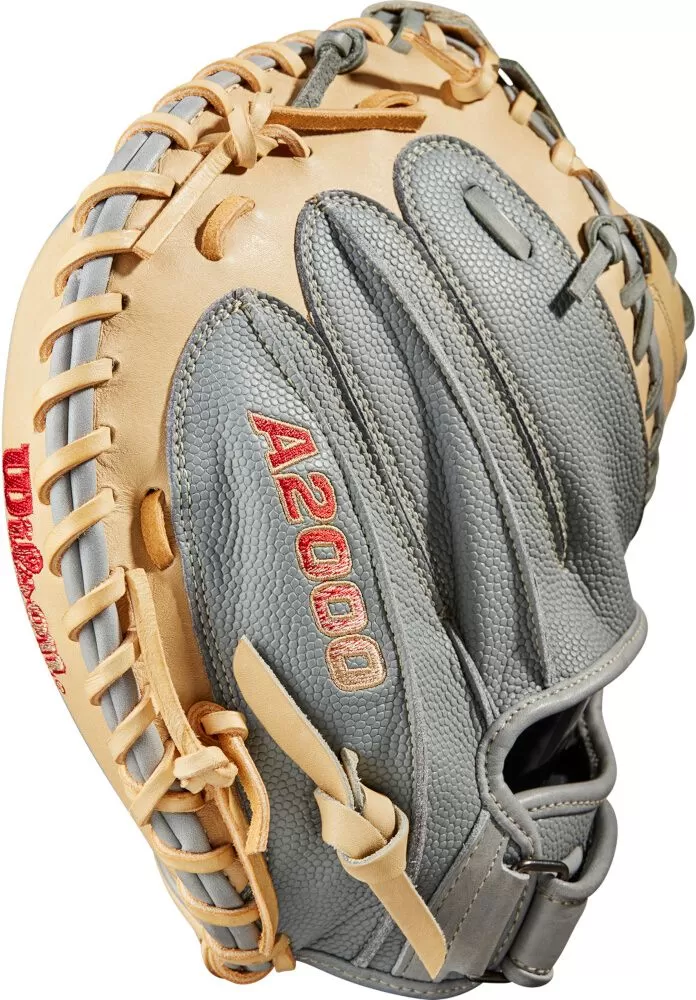 33 Inch Wilson A2000 Pedroia Fit SuperSkin Catcher's Baseball Mitt WBW10098433 5 33 Inch Wilson A2000 Pedroia Fit SuperSkin Catcher's Baseball Mitt WBW10098433 - Image 3