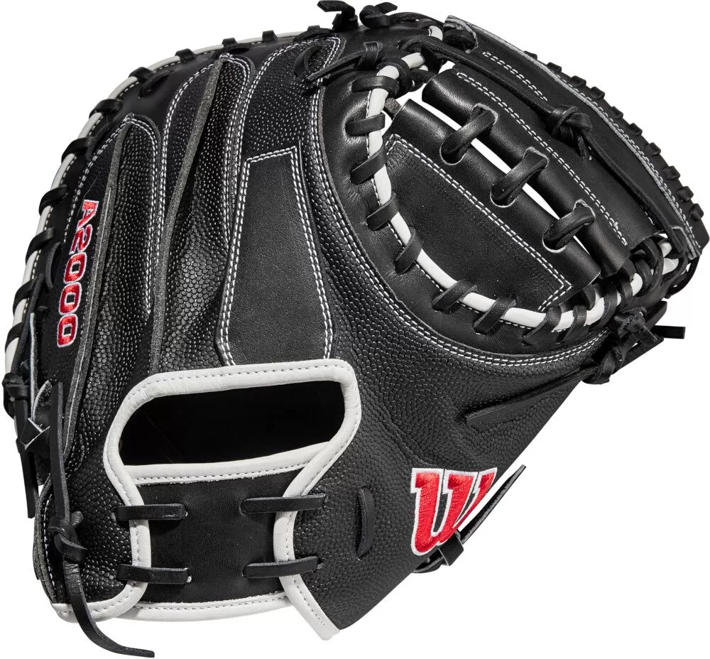 33.5 Inch Wilson A2000 SuperSkin Adult Baseball Catcher Mitt WBW100401335 3 33.5 Inch Wilson A2000 SuperSkin Adult Baseball Catcher Mitt WBW100401335