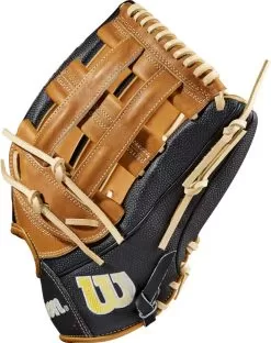 12.75 Inch Wilson A2000 SuperSkin Adult Outfield Baseball Glove WBW1009751275 -Baseball Shop wilson a2000 superskin adult 1275 inch outfield baseball glove wbw1009751275 14