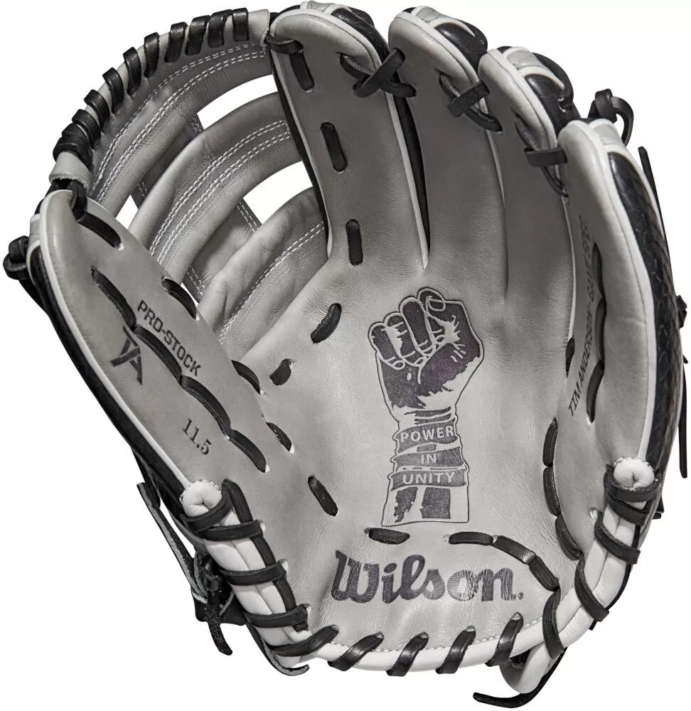 11.5 Inch Wilson A2000 SuperSkin Tim Anderson Game Model Adult Infield Baseball Glove WBW100433115 4 11.5 Inch Wilson A2000 SuperSkin Tim Anderson Game Model Adult Infield Baseball Glove WBW100433115 - Image 2