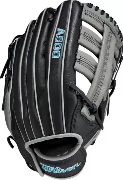 12.5 Inch Wilson A500 Youth Outfield Baseball Glove WBW100905125